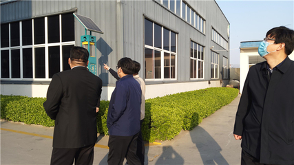 东光县领导莅临景隆工厂参观指导